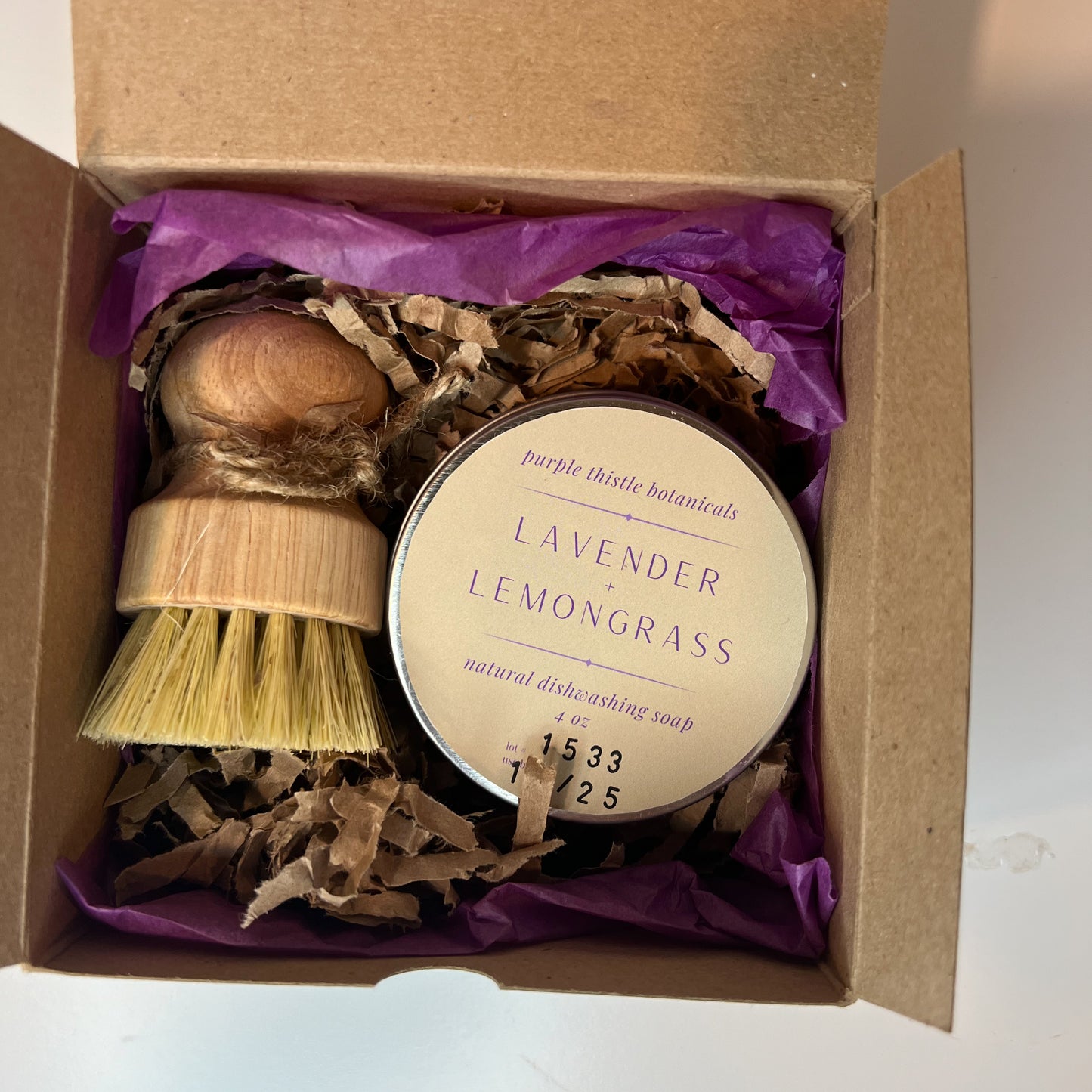 Bamboo Dish Scrub Brush