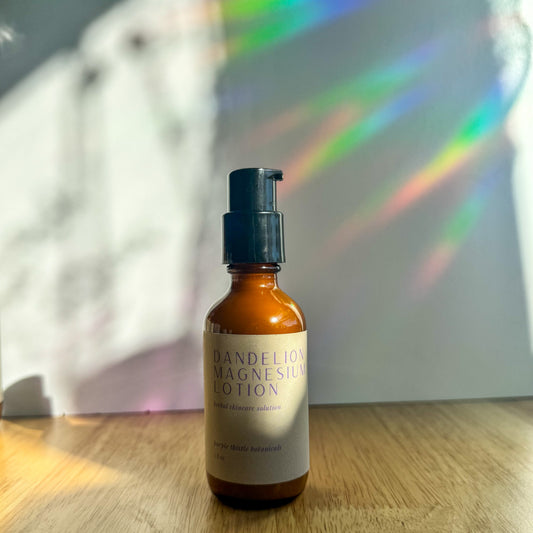 Dandelion Magnesium Lotion