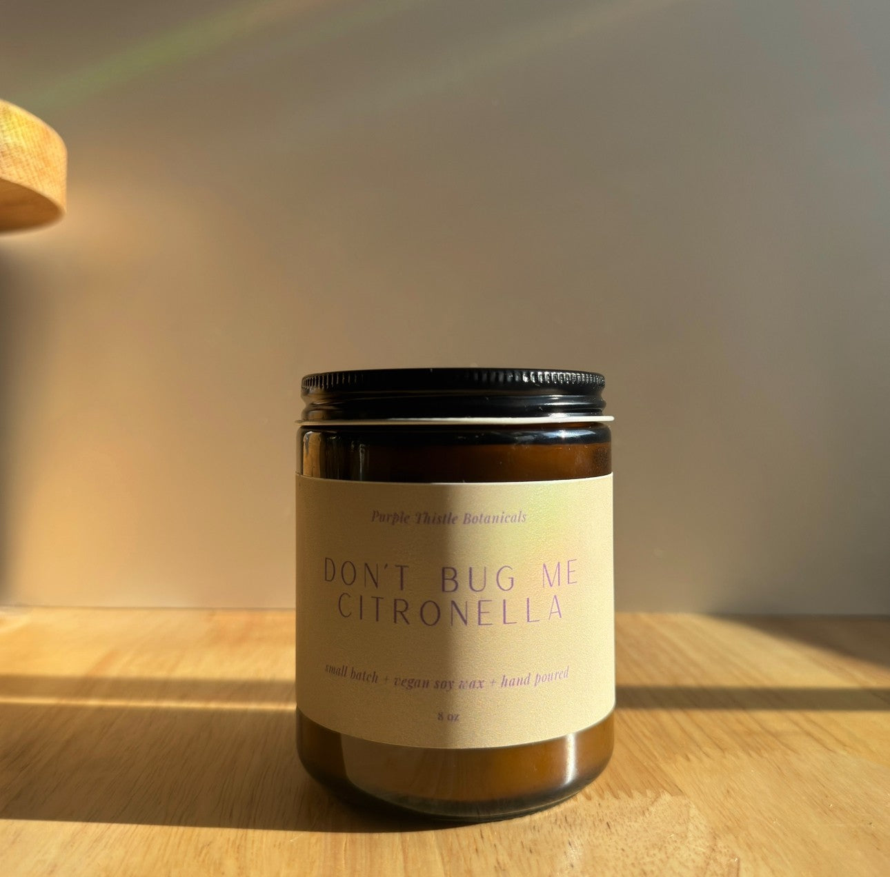 Don't Bug Me Citronella Candle