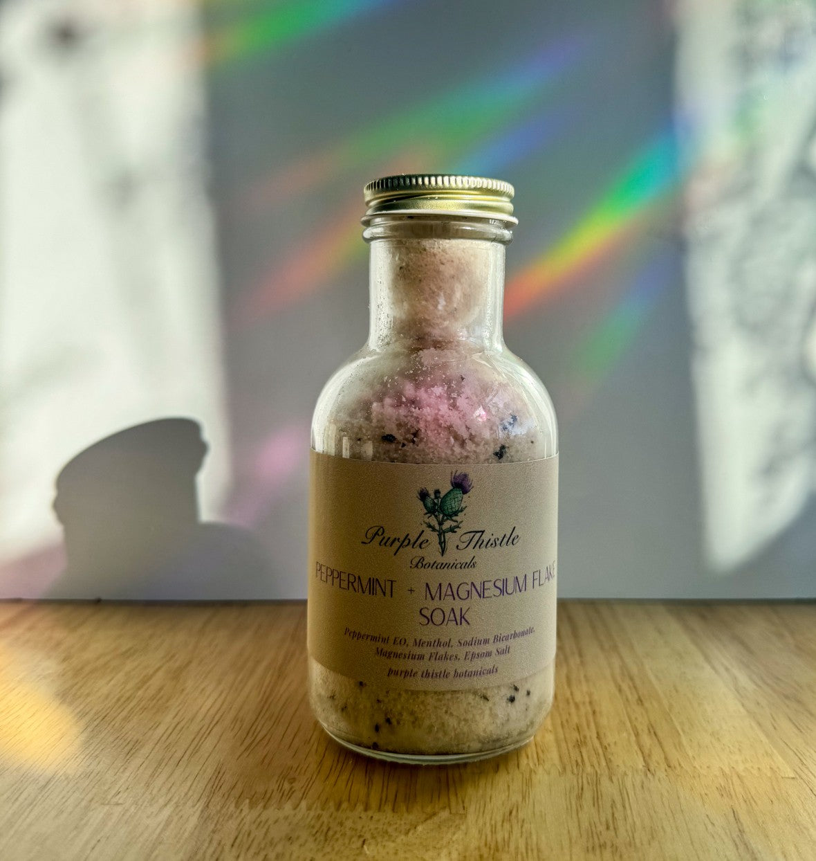 Peppermint + Magnesium Bath Soak