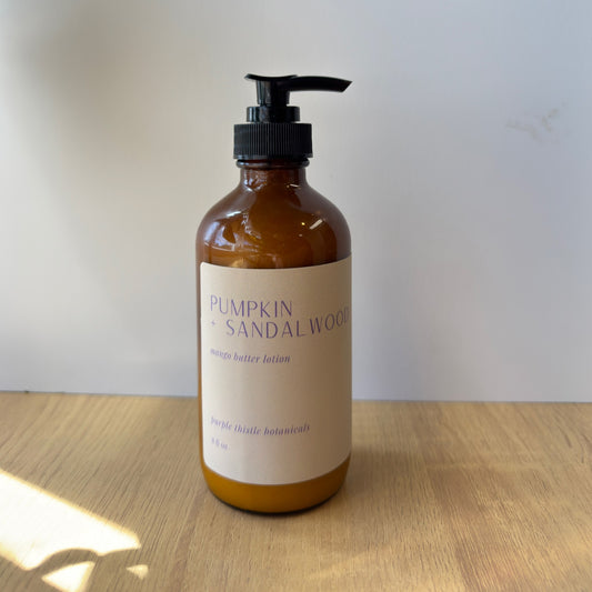 Pumpkin + Sandalwood Mango Butter Lotion