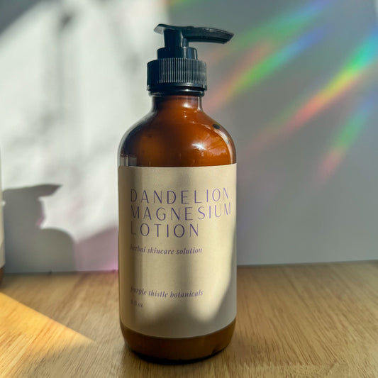 Dandelion Magnesium Lotion