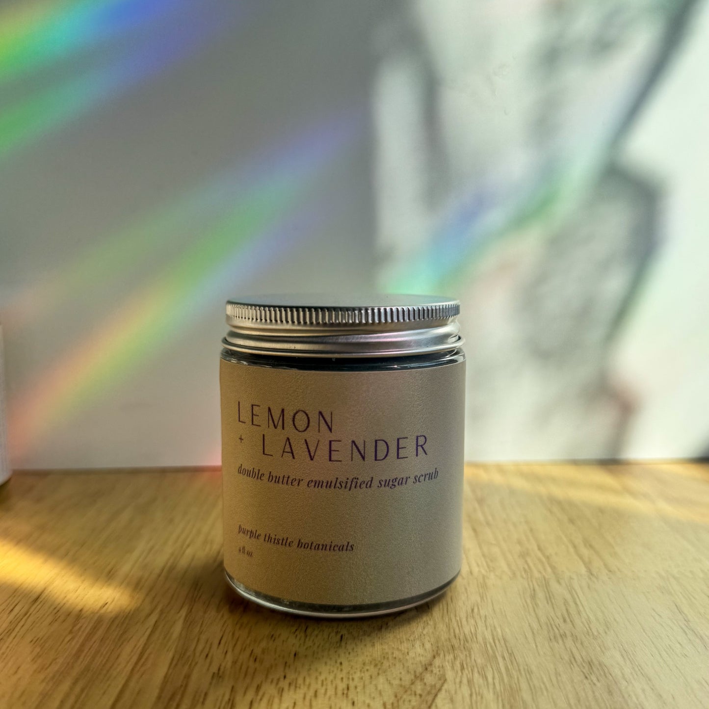 Lemon + Lavender Double Butter Emulsified Sugar Scrub