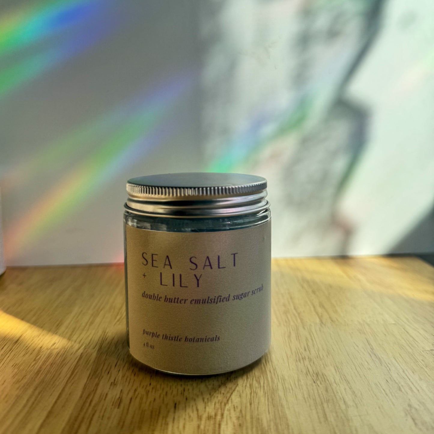Sea Salt + Lily Double Butter Emulsified Sugar Scrub