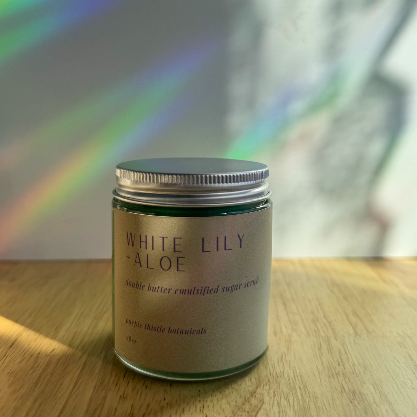 White Lily + Aloe Double Butter Emulsified Sugar Scrub