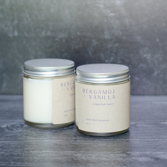 Bergamot + Vanilla Whipped Body Butter