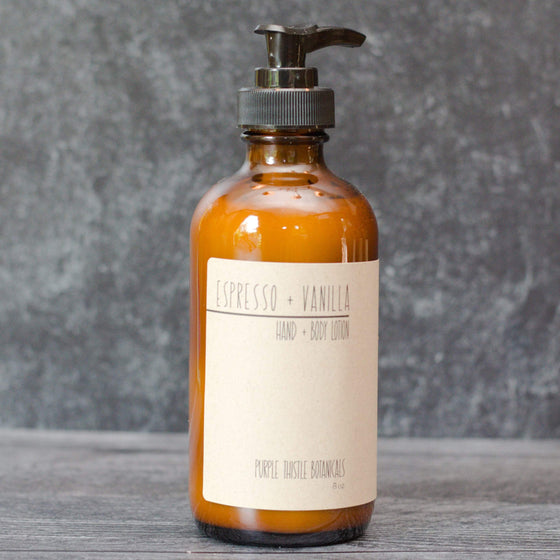 Espresso + Vanilla Lotion