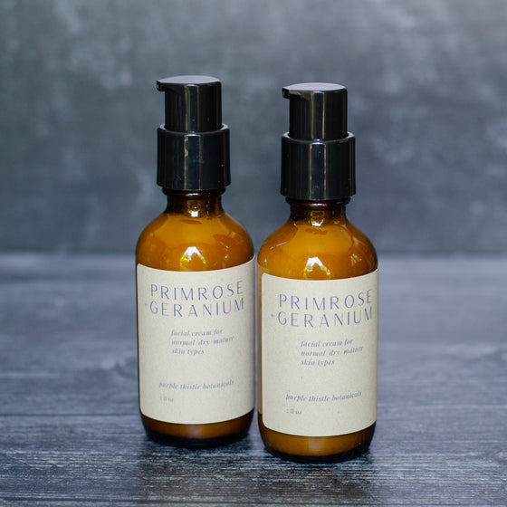 Primrose + Geranium Facial Cream